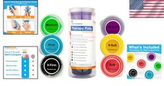 Tailored Therapy Putty for Kids & Adults – 6 Color-Coded Putty Set for Rehab