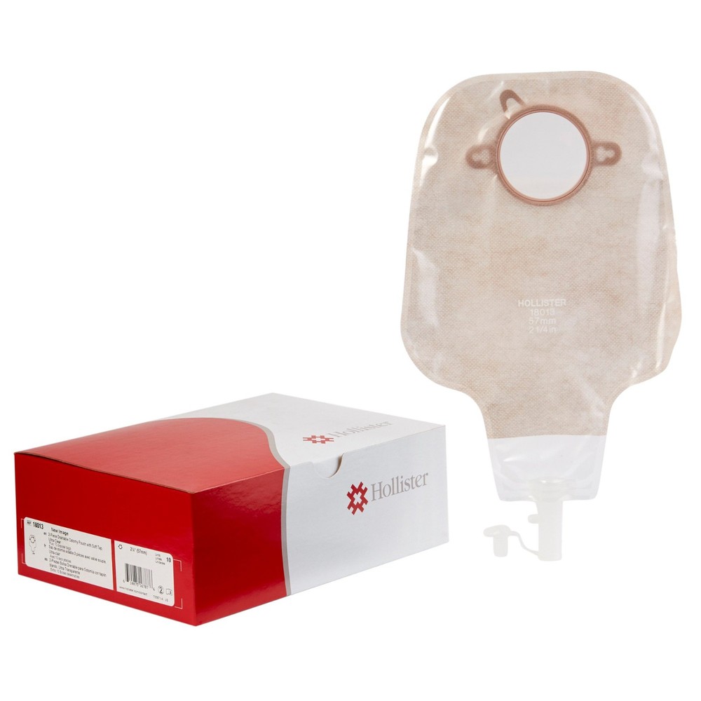 Hollister Ostomy Pouch New Image™ Two-Piece System 12 Inch Length Drainable