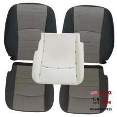 Driver & Passenger Bottom Front Seat 5PCS Bottom & Top Lean Back & Driver Foam