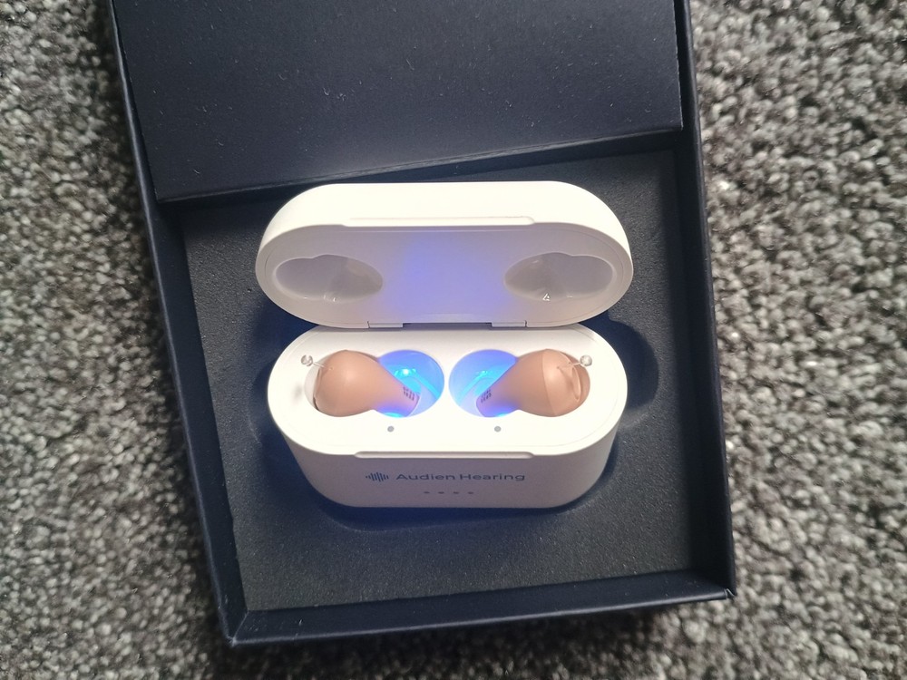 Audien Hearing Atom Pro 2 Rechargeable OTC Hearing Aid