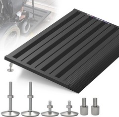 Adjustable Aluminum Threshold Ramp 22×36 1100lb Capacity