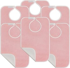 Utopia Towels 6 Pack Premium Unisex Adult Bibs for Elderly Women Men,…