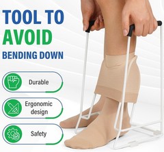Easy-to-Use Compression Sock Aid for Seniors | Complete Dressing Set Included