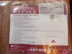PROSTHETIC SOFT-SOCK BY KNIT-RITE 3 PLY OPEN TOE 6″ x3.50″ x10.50″ #1PS3RGSH
