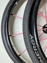 Spinergy Pr1mo Orion Wheelchair Wheels 24 Inch – Pink Spokes TI Quick Release