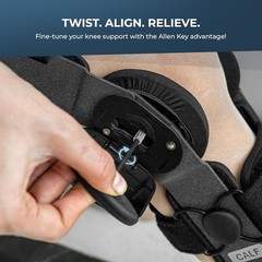 Z1 K4 OsteoAlign Hinged Knee Brace – Knee Support for ACL, MCL, Arthritis (OA)