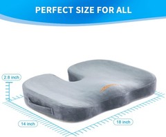 Cushion Lab Patented Pressure Relief Seat Cushion for Long Sitting Hours New