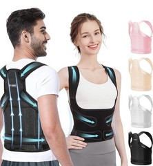 Fit Geno 2-in-1 Back Brace and Posture Corrector Large/Extra-Large