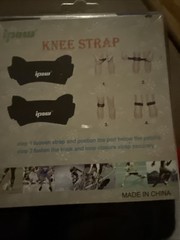 ipow 2 Pack Patella Knee Strap Black Sports Basketball