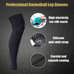 Full Leg Compression Sleeve Thigh Calf Knee Brace Support Pain Relief Sport Sock