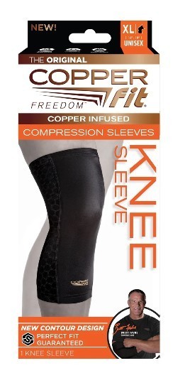 New Copper Fit Compression Knee sleeve