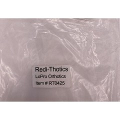Redi-Thotics LoPro Orthotics Slim Arch Support Shoe Inserts Size C RT0425