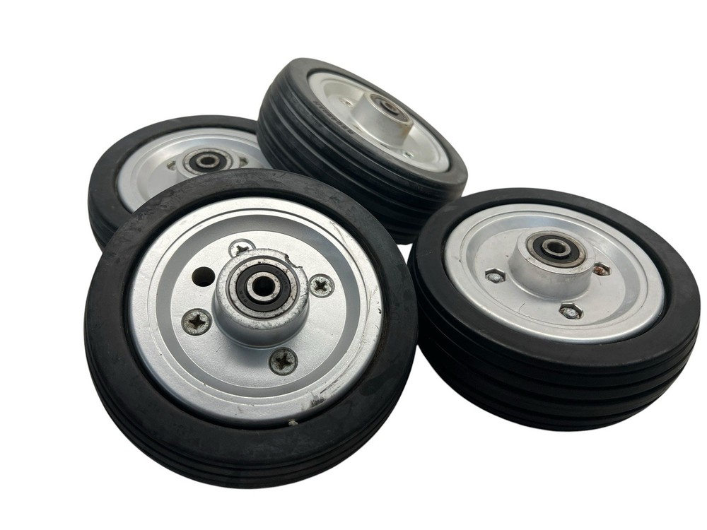 Pride Jazzy Select GT Set of 4 Caster Tires Wheels Replacement Power Wheelchair