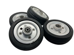 Pride Jazzy Select GT Set of 4 Caster Tires Wheels Replacement Power Wheelchair