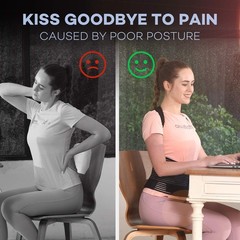 Omples Posture Corrector for Women and Men Thoracic Back Medium (Pack of 1)