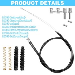 14Pcs Brake Cable Drive Rollator Replacement Parts, Brake Cable Parts for Wal…