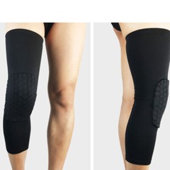 Leg Sleeves Extended Compression Support Knee Brace Basketball Pads Pain Guard