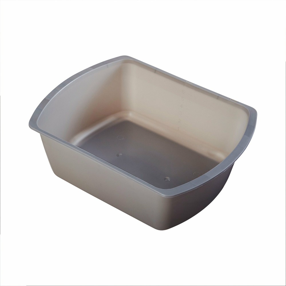 McKesson Wash Basin 8 Quart Polypropylene Graphite 50 per Case 56-80342