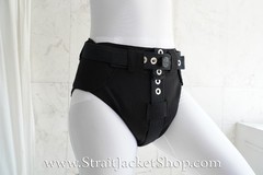 Anti-diaper removal Pants with Segufix Locks and Hook and Loop Slim Fit Closing