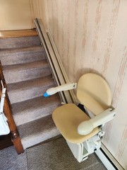 2- Handicare Simplicity Straight Indoor Stairlift Chair Perfect For A Highranch