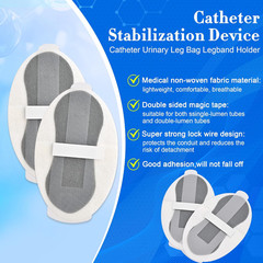 25Pcs Foley Catheter Stabilization Device, Urinary Leg Bag Catheter Tube Holder,