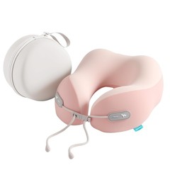 Povinmos Travel Pillow with New Cool Material,Neck for Standard, Pink