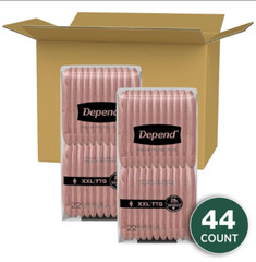 44 Count Depend Fresh Protection Adult Incontinence & Postpartum Bladder Leak