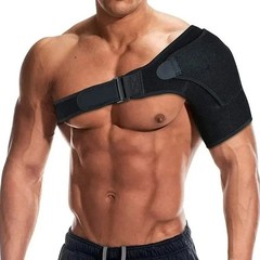 Adjustable Shoulder Brace Support Compression Sleeve Rotator Cuff AC Joint