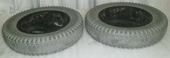 POWER WHEELCHAIR SOLID WHEEL PRIMO POWERTRAX 3.00-8 FAIR CONDITION AS PICTURE