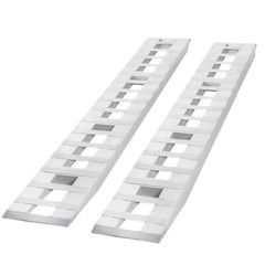 60/72/84/94“Aluminum Ramps 6000Lbs Truck Car Auto Trailer Ramps Hook end