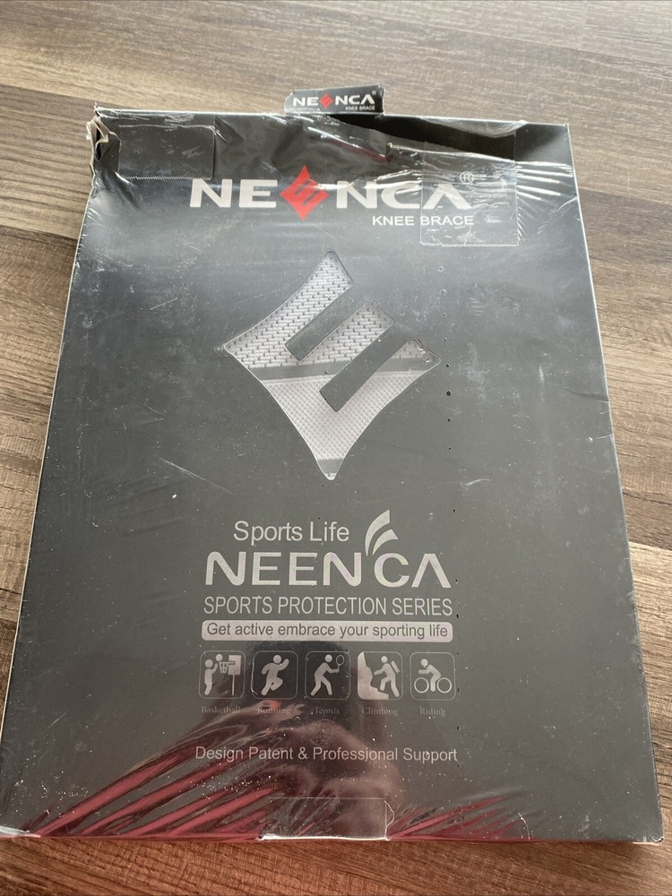 Neenca XXL Sports Protection Knee Brace Compression Sleeve 2 PACK Open Box/C