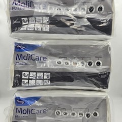 Lot of 3 Hartmann MoliCare Premium Elastic 10 Drops Incontinence Briefs 14ct Med