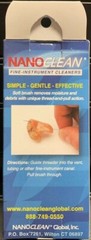 Nano clean Hearing Aid Vent Cleaner. Pack Of 20. Free Shipping. USA Seller.