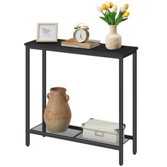 HOOBRO 29.5″ Narrow Console Table BB74XG01 – Black