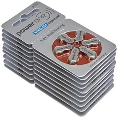 Zinc P312 Hearing Aid Batteries – 60 Pack, Long-Lasting, Reliable Power Source