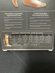 mediven Comfort 49354 Calf Open Toe Compression Socks Ebony Anti-microbial