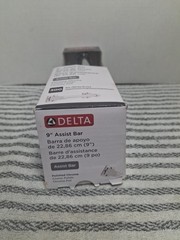 DELTA 9″ Assist Bar NEW Metal Polished Chrome ~300 LB~ Fixture Mobility Mount