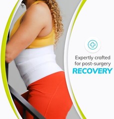 BraceAbility Plus Size Bariatric Abdominal Stomach Binder – XXL Belly Support