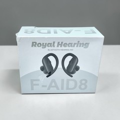 Royal Hearing Aid Bluetooth Wireless Headphones Earbuds Charging Case F-AID 8