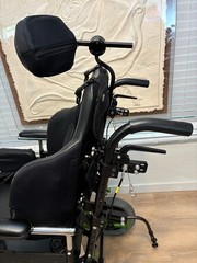 Quickie TS Tilt-in-Space Wheelchair Special Edition Green Frame Sunrise Medical