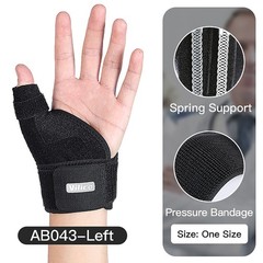 Medical Thumb Wrist Support Brace Carpal Tunnel Sprain Arthritis Left Right Hand