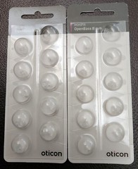 2 Pack Oticon miniFit (OpenBass 8mm) Domes – 20 Domes / US Seller – Fast shippin