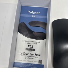The Good Feet Store Arch Support Insert Relaxer SLR – Black – 262