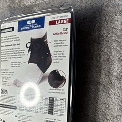Mueller Sport Care XLP Ankle Brace L Left/Right Fit Black Latex-Free Support