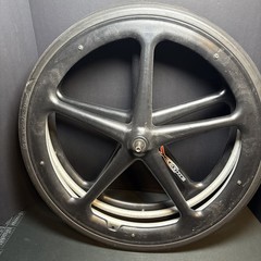 X-Core brand 5-spoke wheelchair wheels 24-inch 1 3/8” Airless Tires