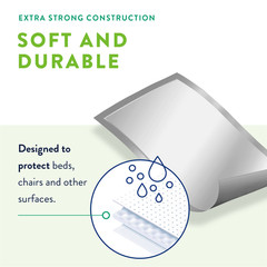Prevail Underpad 23″ X 36″ Fluff Light Absorbency