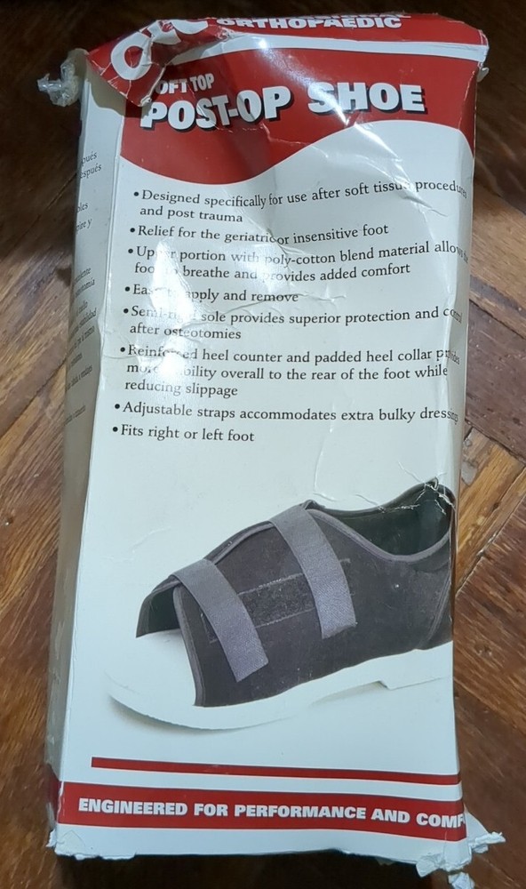 OTC Professional Orthopedic Post-Op Shoe Soft Top 2096/M-XL