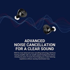 JINGHAO Hearing Amplifier Rechargeable Invisible Ear High-Power ITE Hearing AS
