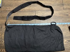 Arm Sling Support with Adjustable Strap & Hook-and-Loop Closure – Black