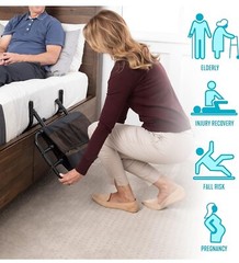 EZ Adjust Bed Rail, Adjustable Senior Bed Rail and Bed Assist Grab Bar #8000